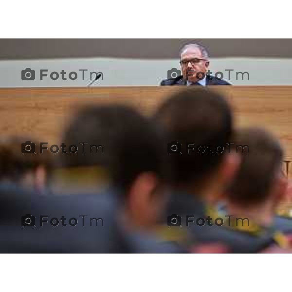 Foto Manzoni Tiziano/LaPresse 10-03-2023Bergamo Italia - Cronaca -Maurizio De Lucia Procuratore della Repubblica di Palermo