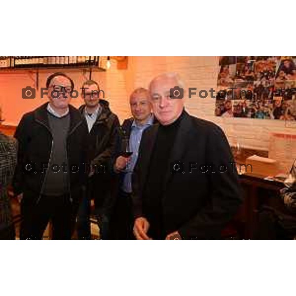 Foto Manzoni Tiziano/LaPresse 10-03-2023 Bergamo pre-opening del primo store All’Antico Vinaio a Bergamo, il primo in joint venture con Antonio Percassi. Tommaso Mazzanti