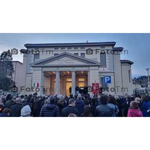 Tiziano Manzoni/LaPresse 10-03- 2023 Bergamo, Italia Cronaca BergamoBergamo Inaugurazione uffici servizi sociali Piazzetta Marcovici