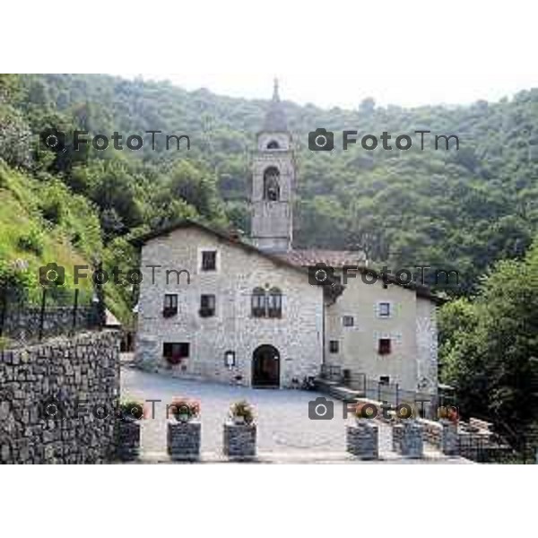 Foto Manzoni Tiziano/LaPresse 15-03-2023Bergamo Italia - Cronaca - Bergamo santuario della Madonna del Perello o santuario di Maria Santissima dell’Olivo in Perello Rigosa frazione di Algua