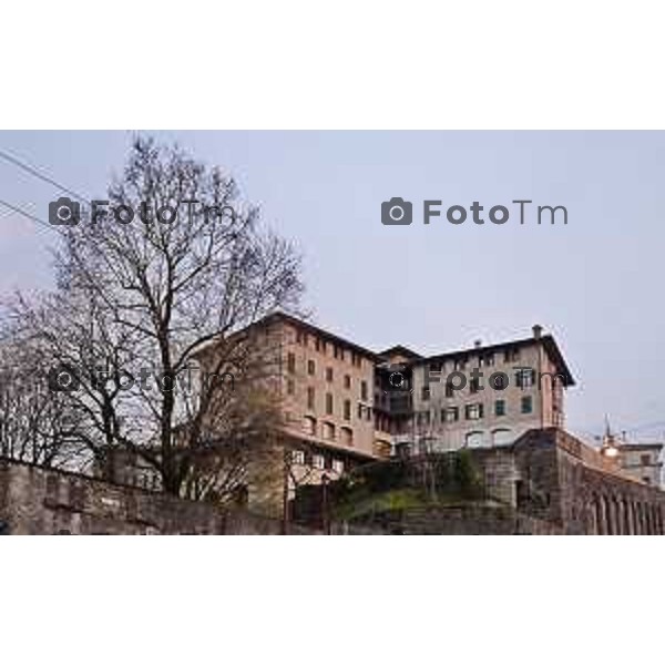 Foto Manzoni Tiziano/LaPresse 9-03-2023Bergamo Italia - Cronaca - Bergamo Alta città alta Seminario vescovile preti