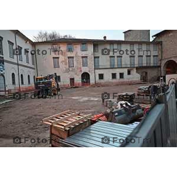 Foto Manzoni Tiziano/LaPresse 9-03-2023Bergamo Italia - Cronaca - Bergamo Alta città alta piazza cittadella museo scienze