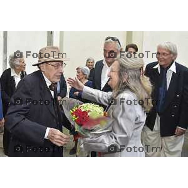 Bergamo Museo Bernareggi Mostra e compleanno Trento Longaretti per i suoi 100 anni