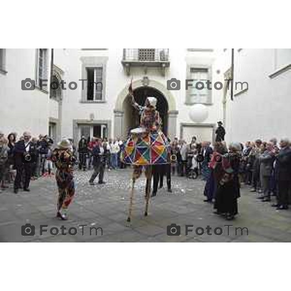 Bergamo Museo Bernareggi Mostra e compleanno Trento Longaretti per i suoi 100 anni