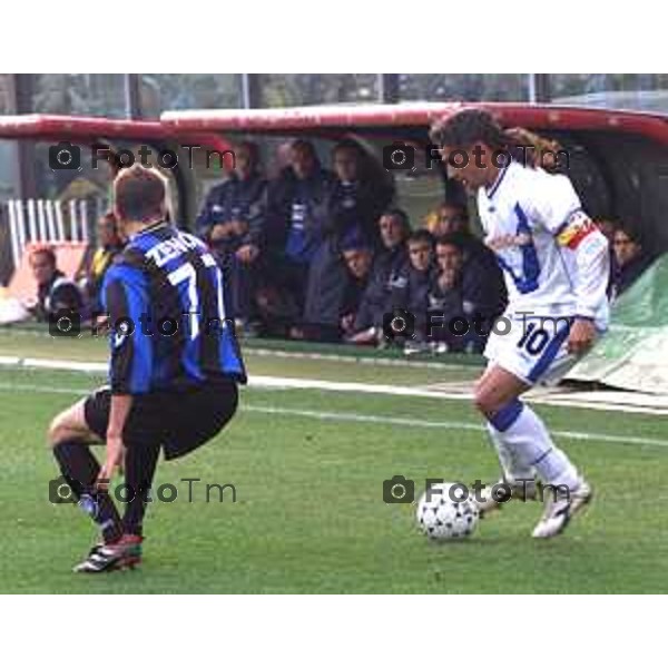 Bergamo Atalanta Brescia 2002 scontri tifosi Mazzone Carlo