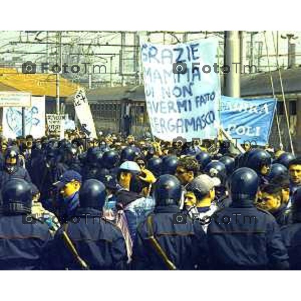 Bergamo Atalanta Brescia 2002 scontri tifosi Mazzone Carlo