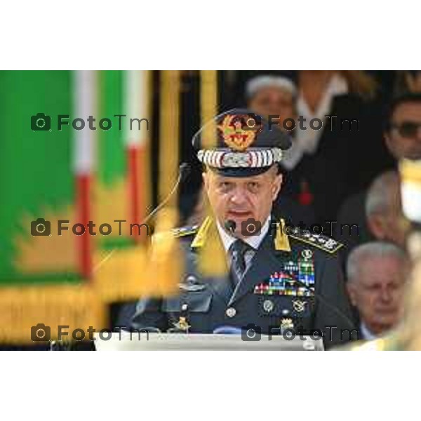 Foto Manzoni Tiziano/LaPresse 25-03-2023Bergamo Italia - Cronaca - Bergamo Accademia della Guardia di Finanza cerimonia di giuramento Allievi ufficiali del 122° Corso \'Val d\'Astico IV\'