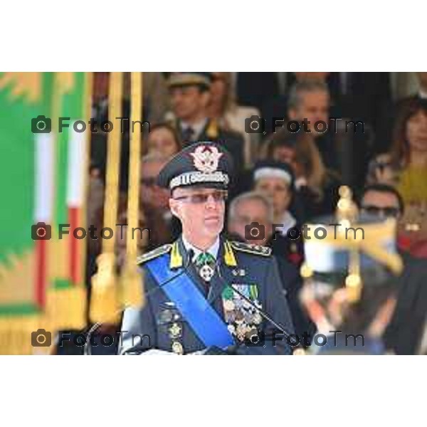 Foto Manzoni Tiziano/LaPresse 25-03-2023Bergamo Italia - Cronaca - Bergamo Accademia della Guardia di Finanza cerimonia di giuramento Allievi ufficiali del 122° Corso \'Val d\'Astico IV\'