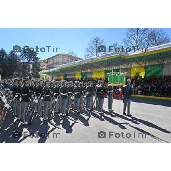 Foto Manzoni Tiziano/LaPresse 25-03-2023Bergamo Italia - Cronaca - Bergamo Accademia della Guardia di Finanza cerimonia di giuramento Allievi ufficiali del 122° Corso \'Val d\'Astico IV\'