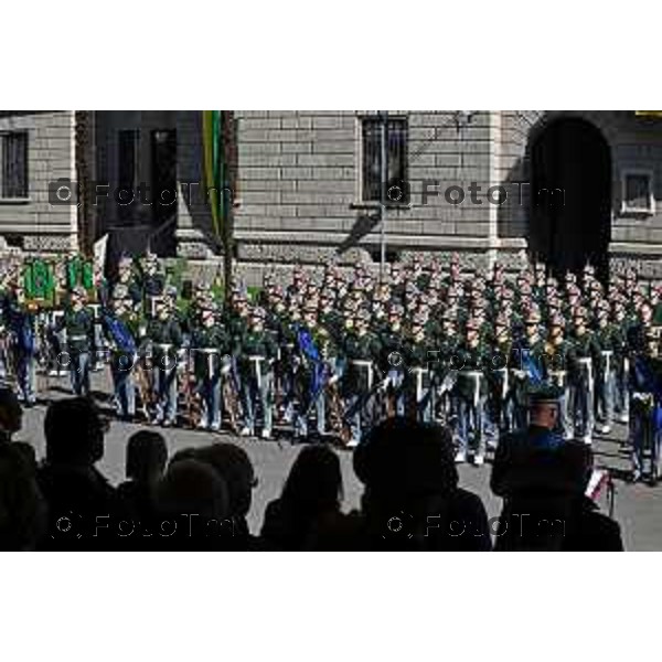 Foto Manzoni Tiziano/LaPresse 25-03-2023Bergamo Italia - Cronaca - Bergamo Accademia della Guardia di Finanza cerimonia di giuramento Allievi ufficiali del 122° Corso \'Val d\'Astico IV\'