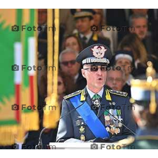 Foto Manzoni Tiziano/LaPresse 25-03-2023Bergamo Italia - Cronaca - Bergamo Accademia della Guardia di Finanza cerimonia di giuramento Allievi ufficiali del 122° Corso \'Val d\'Astico IV\'