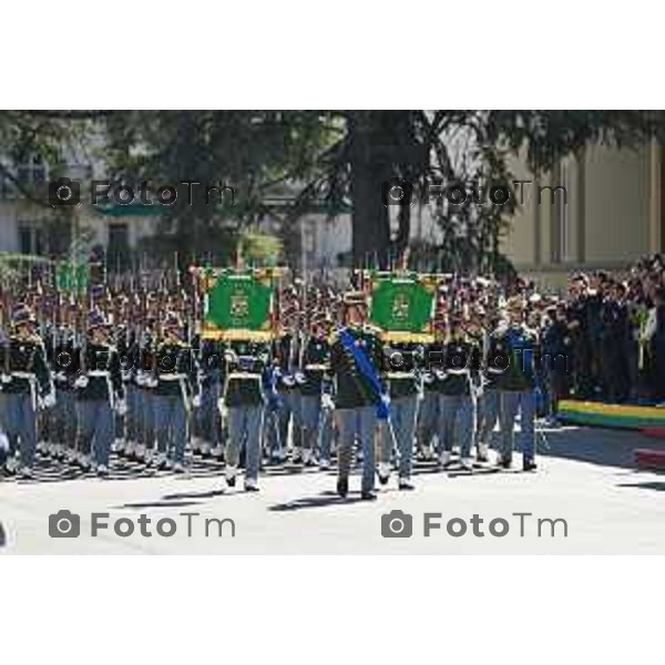 Foto Manzoni Tiziano/LaPresse 25-03-2023Bergamo Italia - Cronaca - Bergamo Accademia della Guardia di Finanza cerimonia di giuramento Allievi ufficiali del 122° Corso \'Val d\'Astico IV\'