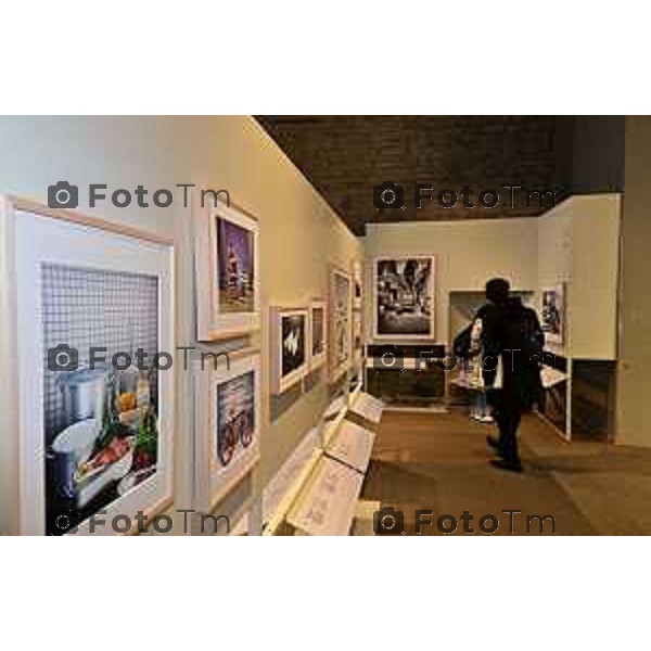 Foto Manzoni Tiziano/LaPresse 29-03-2023Bergamo Italia - Cronaca - mostra BergamoBrescia Cultura d\'impresa. Storie di innovazione in fotografia