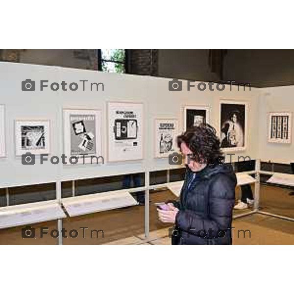 Foto Manzoni Tiziano/LaPresse 29-03-2023Bergamo Italia - Cronaca - mostra BergamoBrescia Cultura d\'impresa. Storie di innovazione in fotografia