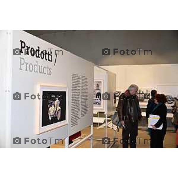 Foto Manzoni Tiziano/LaPresse 29-03-2023Bergamo Italia - Cronaca - mostra BergamoBrescia Cultura d\'impresa. Storie di innovazione in fotografia