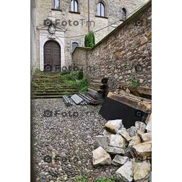 Foto Manzoni Tiziano/LaPresse 30-03-2023Bergamo Italia - Cronaca - Bergamo Cappella Colleoni basilica santa maria magg , Bergamo Alta