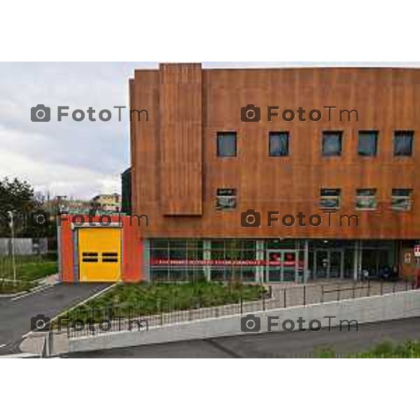 Foto Manzoni Tiziano/LaPresse 30-03-2023Bergamo Italia - Cronaca - assessori Regione Lombardia, Claudia Maria Terzi (Infrastrutture e Opere pubbliche) e Paolo Franco (Casa e Housing sociale), , all\'ospedale \'Bolognini\' di Seriate (Bergamo),