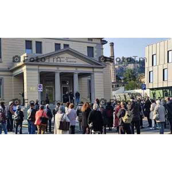 Tiziano Manzoni/LaPresse 5-04- 2023 Bergamo, Italia Cronaca Bergamo il nuovo Polo Civico di piazzetta Marcovigi, lo spazio oggetto del programma della nuova cogestione dal nome “¾ eri” attivata tra il Comune di Bergamo e 10 associazioni dei quartieri di Loreto, San Paolo e Santa Lucia