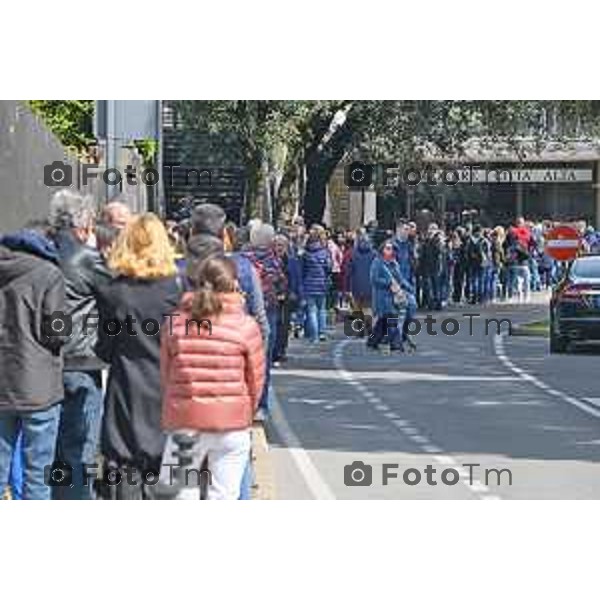 Tiziano Manzoni - LaPresse, Cronaca Italia 10-04-2023 bergamo alta lunedi dell\'angelo