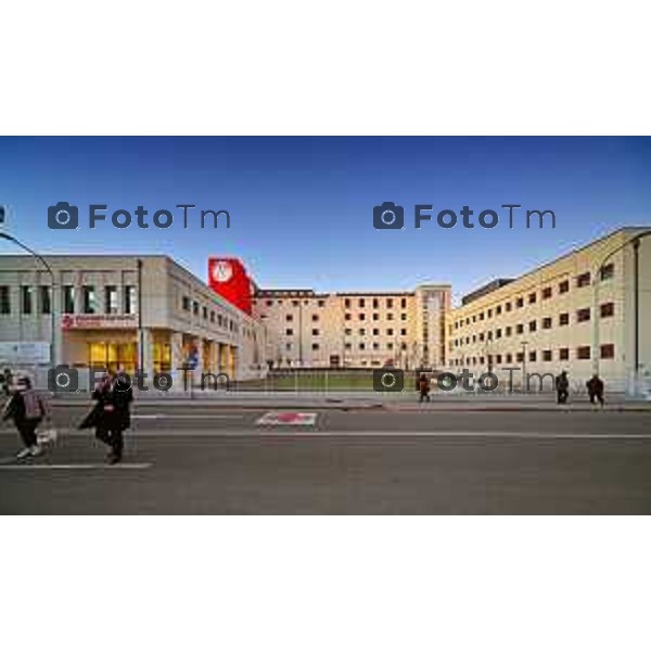 Foto Manzoni Tiziano/LaPresse 10-01-2023 Bergamo Italia - Cronaca - Inaugurazione ospedale policlinico San Pietro GSD