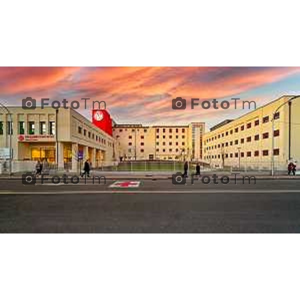 Foto Manzoni Tiziano/LaPresse 10-01-2023 Bergamo Italia - Cronaca - Inaugurazione ospedale policlinico San Pietro GSD