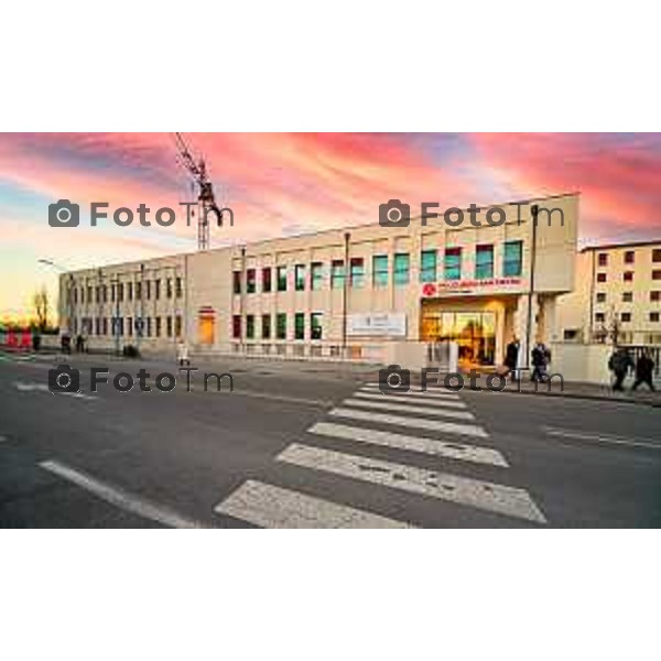 Foto Manzoni Tiziano/LaPresse 10-01-2023 Bergamo Italia - Cronaca - Inaugurazione ospedale policlinico San Pietro GSD