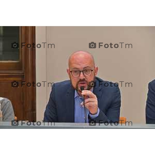 Foto Manzoni Tiziano/LaPresse 20-04-2023Bergamo Italia - Cronaca - Bergamo Fondazione Istituti Educativi presentazione del bilancio di fine mandato dell\'attuale CdA e del presidente FIEB Luigi Sorzi