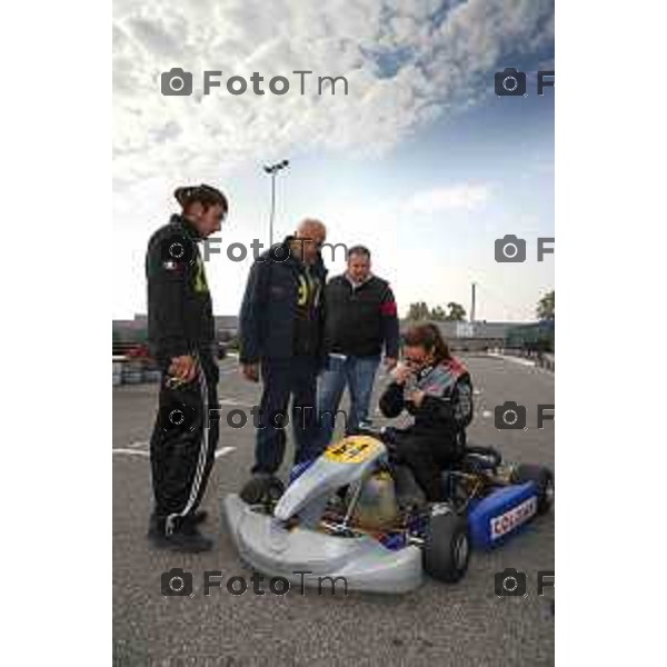 Bergamo Melita Toniolo al Kartodromo di Curno con Donetto