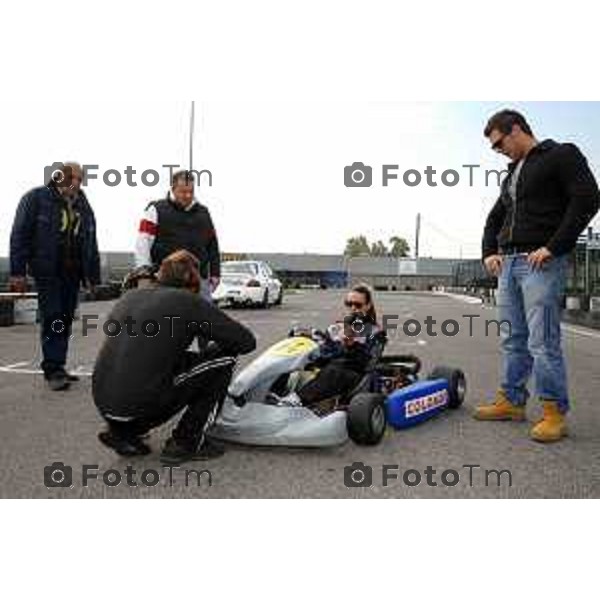 Bergamo Melita Toniolo al Kartodromo di Curno con Donetto