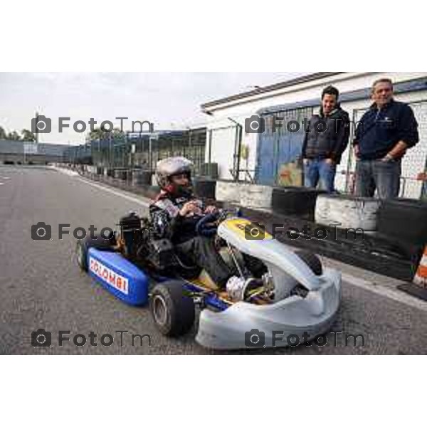 Bergamo Melita Toniolo al Kartodromo di Curno con Donetto