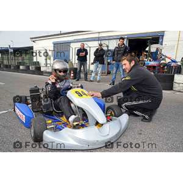 Bergamo Melita Toniolo al Kartodromo di Curno con Donetto