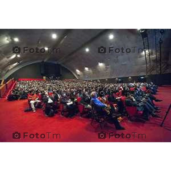 Bergamo Verba Manen teatro creberg assessore Sartirani foto Tiziano Manzoni-Fotogramma Bergamo