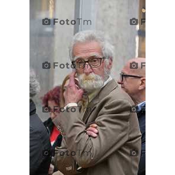 Foto Manzoni Tiziano/LaPresse 21-04-2023Bergamo Italia - Cronaca - Bergamo inaugurazione 64^ Fiera dei Librai in programma nella tensostruttura collocata sul Sentierone di Bergamo.