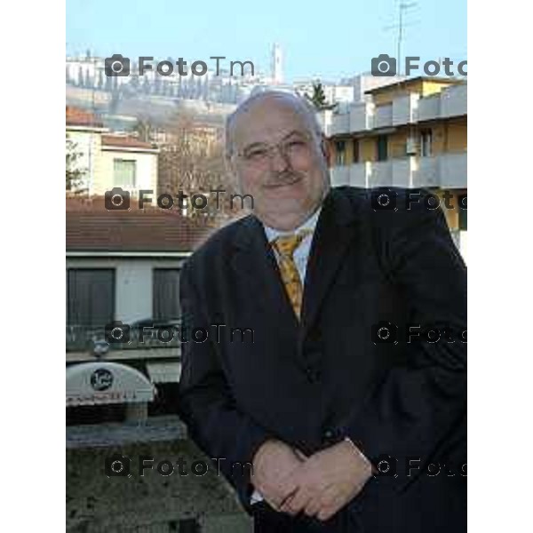 Bergamo Stefano Rossattini, ex direttore generale degli Ospedali Riuniti e dell’Asl di Bergamo. foto Tiziano Manzoni-Fotogramma Bergamo