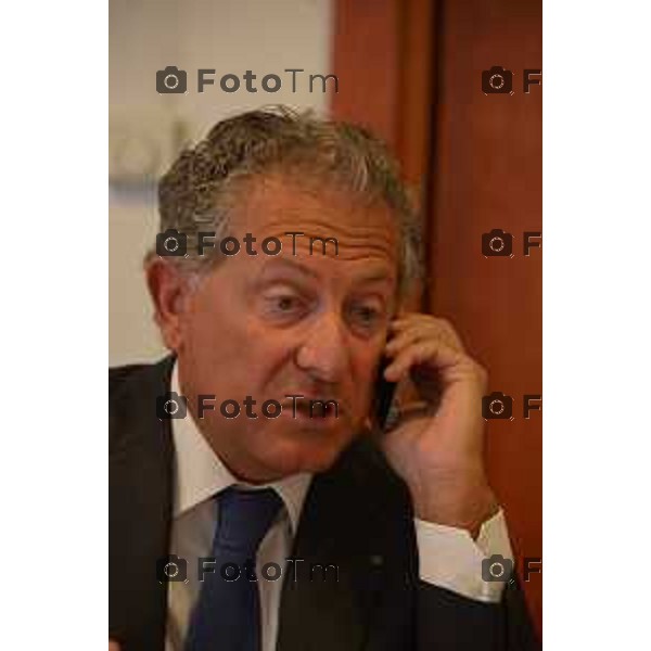 Bergamo assemblea ODC Alberto Carrara, presidente dell\'Ordine dei Commercialisti di Bergamo Fotogramma Bergamo-Tiziano Manzoni