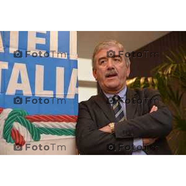 Bergamo, Officina per l\'Italia forum promosso da Fratelli d\'Italia nella foto Gandolfi Fotogramma Bergamo-Tiziano Manzoni