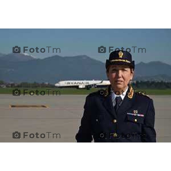 Orio al Serio Bg vicequestore aggiunto Maria Grazia Santini, dirigente della polizia di frontiera Fotogramma Bergamo-Tiziano Manzoni