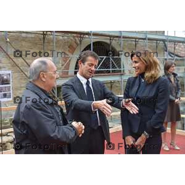 Bergamo Longuelo inaugurazione e fine del recupero del Monastero di Astino foto Tiziano Manzoni-fotogramma Bergamo