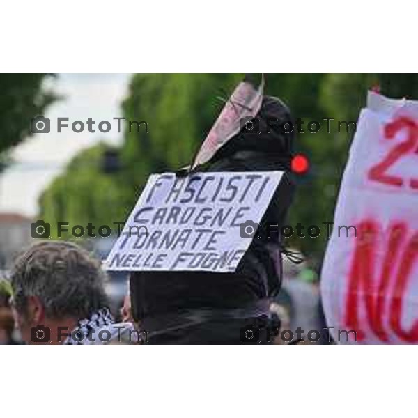 Foto Manzoni Tiziano/LaPresse 25-04-2023Bergamo Italia - Cronaca - Bergamo festa 25 aprile, le celebrazioni della Liberazione