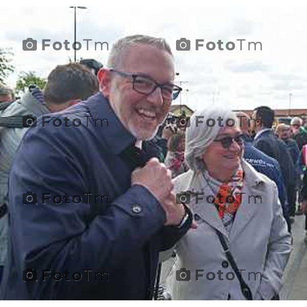 Foto Manzoni Tiziano/LaPresse 25-04-2023Bergamo Italia - Cronaca - Bergamo festa 25 aprile, le celebrazioni della Liberazione