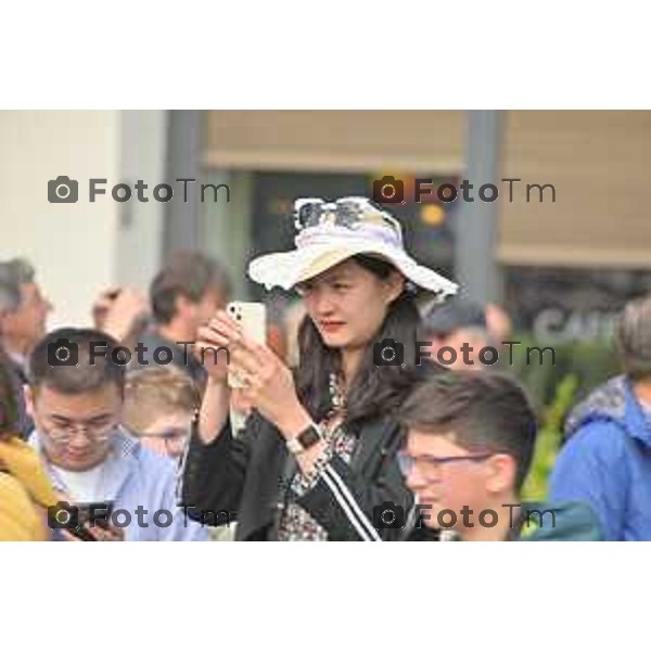 Foto Manzoni Tiziano/LaPresse 25-04-2023Bergamo Italia - Cronaca - Bergamo festa 25 aprile, le celebrazioni della Liberazione