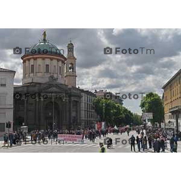 Foto Manzoni Tiziano/LaPresse 25-04-2023Bergamo Italia - Cronaca - Bergamo festa 25 aprile, le celebrazioni della Liberazione