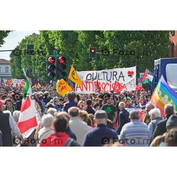 Foto Manzoni Tiziano/LaPresse 25-04-2023Bergamo Italia - Cronaca - Bergamo festa 25 aprile, le celebrazioni della Liberazione