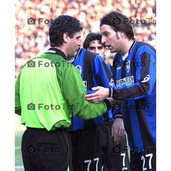 STADIO COMUNALE DI BERGEMO ATALANTA-JUVE CAMPIONATO IT. CALCIO SERIE "A" PER MAURO FOTOCRONACHE OMEGA