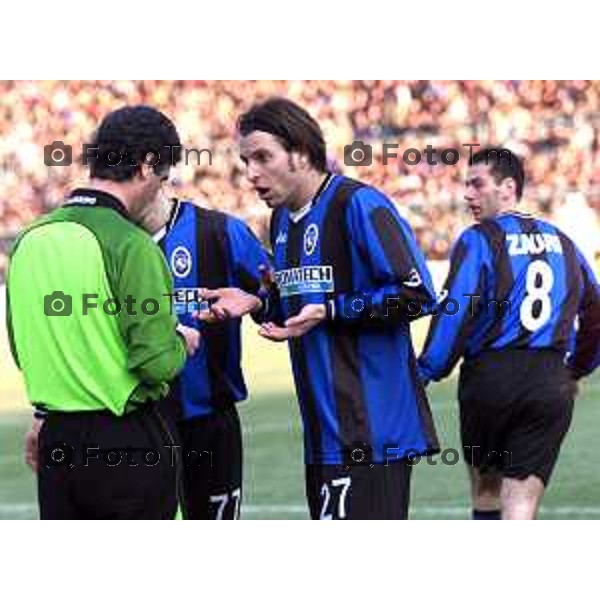 STADIO COMUNALE DI BERGEMO ATALANTA-JUVE CAMPIONATO IT. CALCIO SERIE "A" PER MAURO FOTOCRONACHE OMEGA