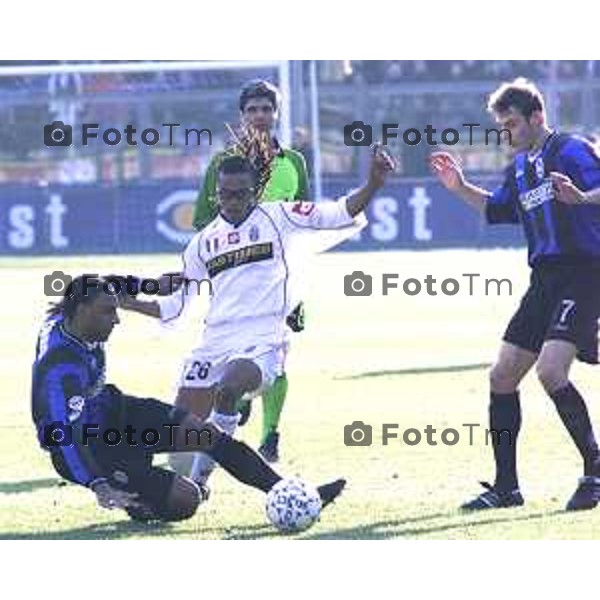 STADIO COMUNALE DI BERGEMO ATALANTA-JUVE CAMPIONATO IT. CALCIO SERIE "A" PER MAURO FOTOCRONACHE OMEGA