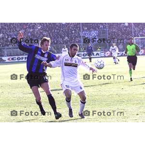 STADIO COMUNALE DI BERGEMO ATALANTA-JUVE CAMPIONATO IT. CALCIO SERIE "A" PER MAURO FOTOCRONACHE OMEGA