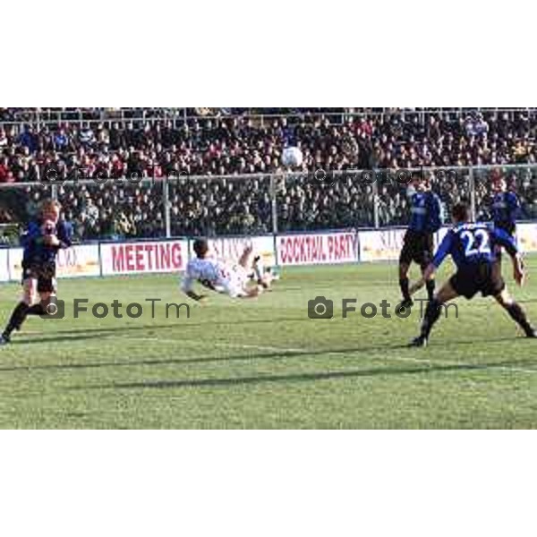 STADIO COMUNALE DI BERGEMO ATALANTA-JUVE CAMPIONATO IT. CALCIO SERIE "A" PER MAURO FOTOCRONACHE OMEGA