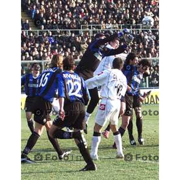 STADIO COMUNALE DI BERGEMO ATALANTA-JUVE CAMPIONATO IT. CALCIO SERIE "A" PER MAURO FOTOCRONACHE OMEGA