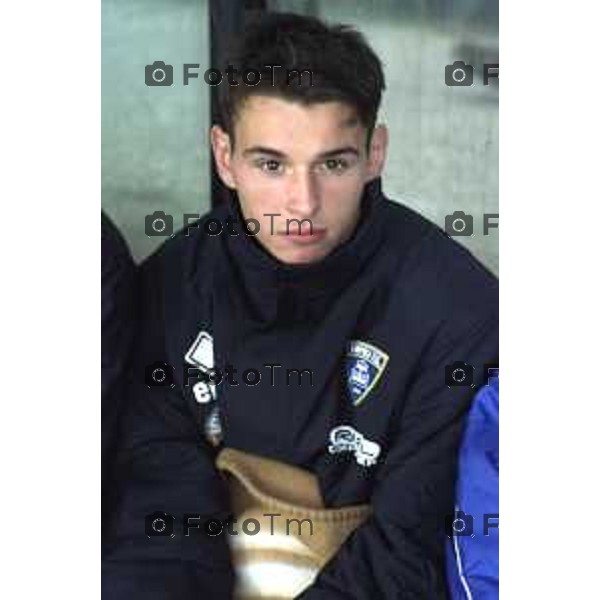 INCONTRO DI CALCIO SERIE A 22.12.02 ATALANTA EMPOLI VINCENZO PELLECCHIA EMPOLI SEDICI ANNI- COMPIE 17 ANNI DOMANI